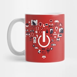 Gamer heart Mug